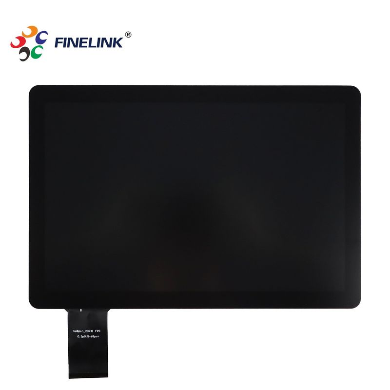 OEM Optical Bonding Display 10,1 Zoll Touch Panel Plus LCM von FINELINK in Schwarz