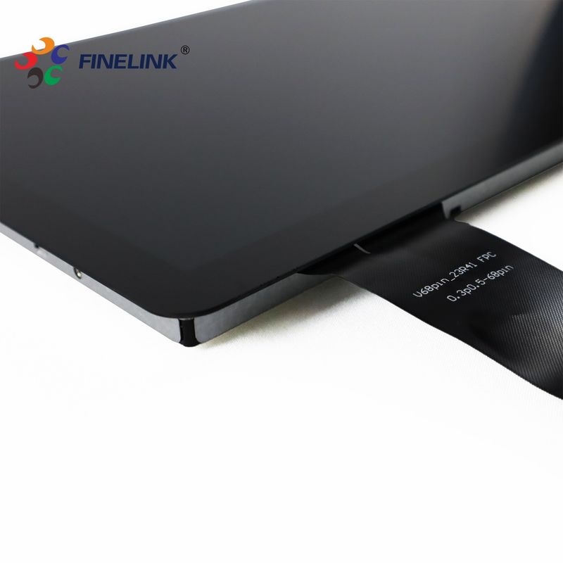 OEM Optical Bonding Display 10,1 Zoll Touch Panel Plus LCM von FINELINK in Schwarz