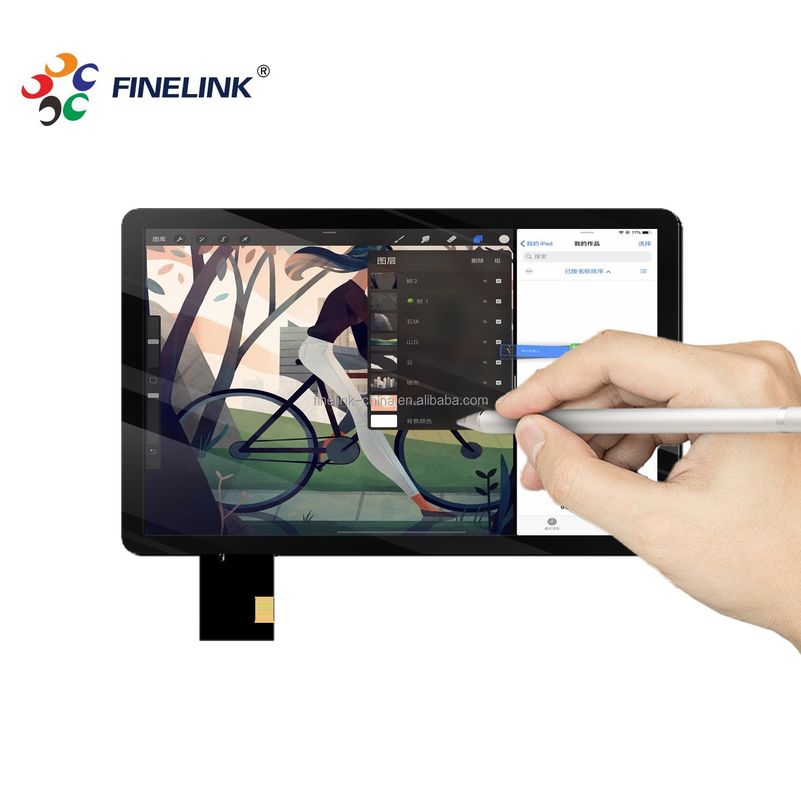 10.1 Zoll Kapazitäts- 10-Punkte-Multi-Touch-Bildschirm Schwarz Farbe ODM