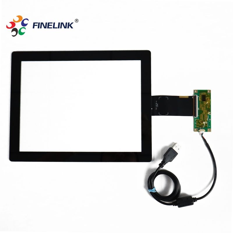 10.4 Zoll Multi-Touch-LCD-Bildschirm Kapazitiv RS232-Schnittstellenart