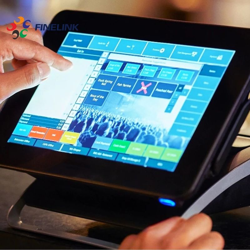 10.4 Zoll Multi-Touch-LCD-Bildschirm Kapazitiv RS232-Schnittstellenart