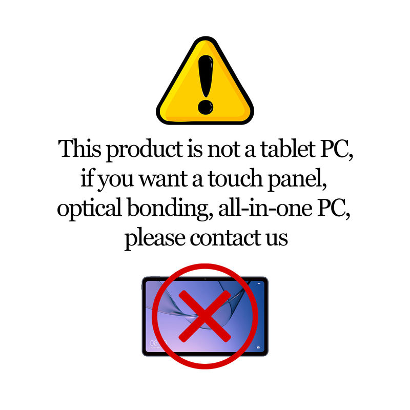 32-86 Zoll benutzerdefinierte Touch-Mehrpunkte-USB/I2C/RS232 Schnittstelle Großes PC-Kapazität-Panel