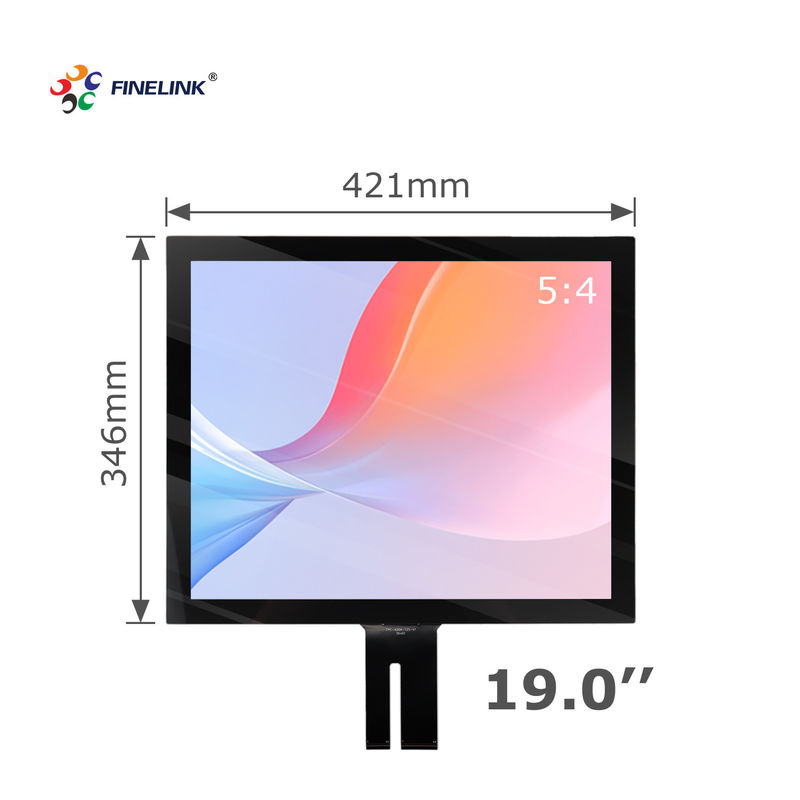 Custom OEM Service 19 Zoll G G Kapazitiv LCD-Display Touchscreen für Bank-Terminal