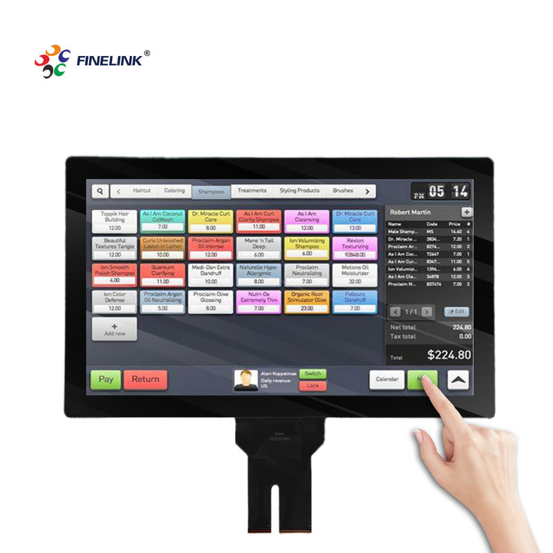 21.5-Zoll-Touch-Panel für POS-Monitor G G Kapazitiv-Touch-Bildschirm anpassbares Design