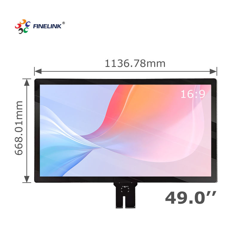 49 Zoll IP65 Wasserdicht Touch Multi-Touch USB/I2C/RS232 Schnittstelle Großkapazität Touch Panel für Kiosk