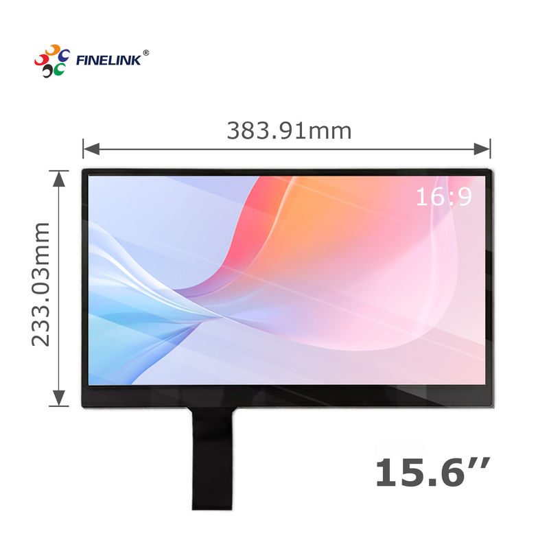 USB-I2C-Schnittstelle Multi Touch PCAP GG 15,6 Zoll Kapazitives Touchpanel für den POS-Monitor