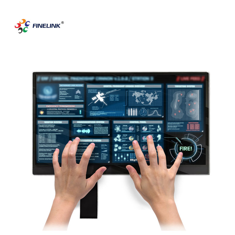 USB-I2C-Schnittstelle Multi Touch PCAP GG 15,6 Zoll Kapazitives Touchpanel für den POS-Monitor