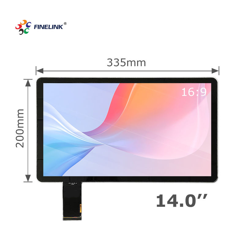 Custom 14 15 17 Zoll wasserdichtes LCD-Touchscreen-Panel mit EETI/ILITEK/SIS-Touchlösung