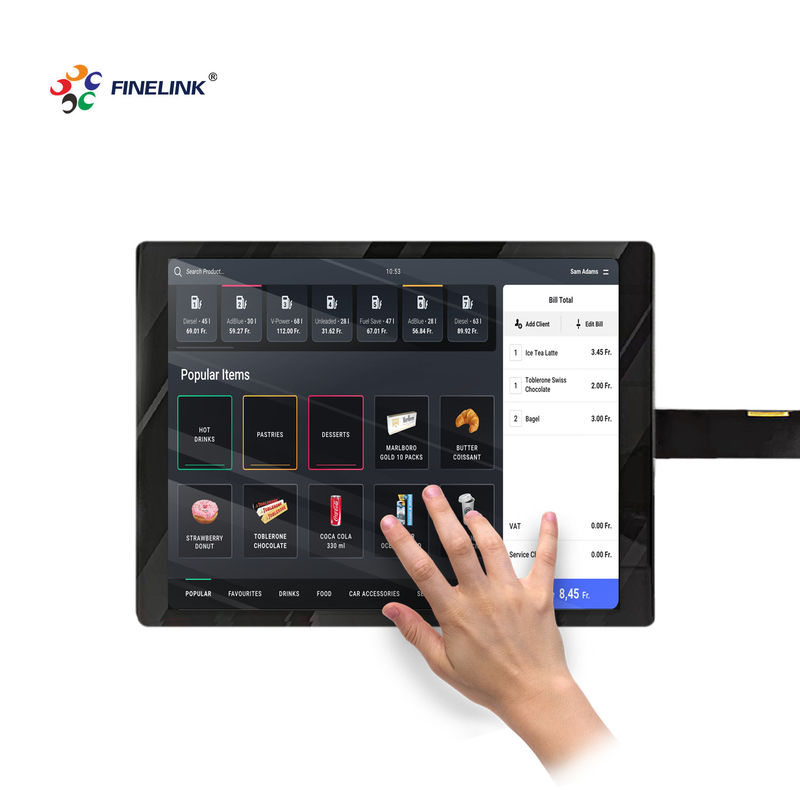 15 Zoll USB-Anschluss EETI Projektierte Kapazitive Touch Panel Overlay Kit für Multifunktionelle