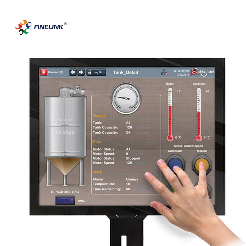 17-Zoll-kapazitiver Touchscreen für kommerzielle Bildschirme 10-Punkte-Touchlösung EETI