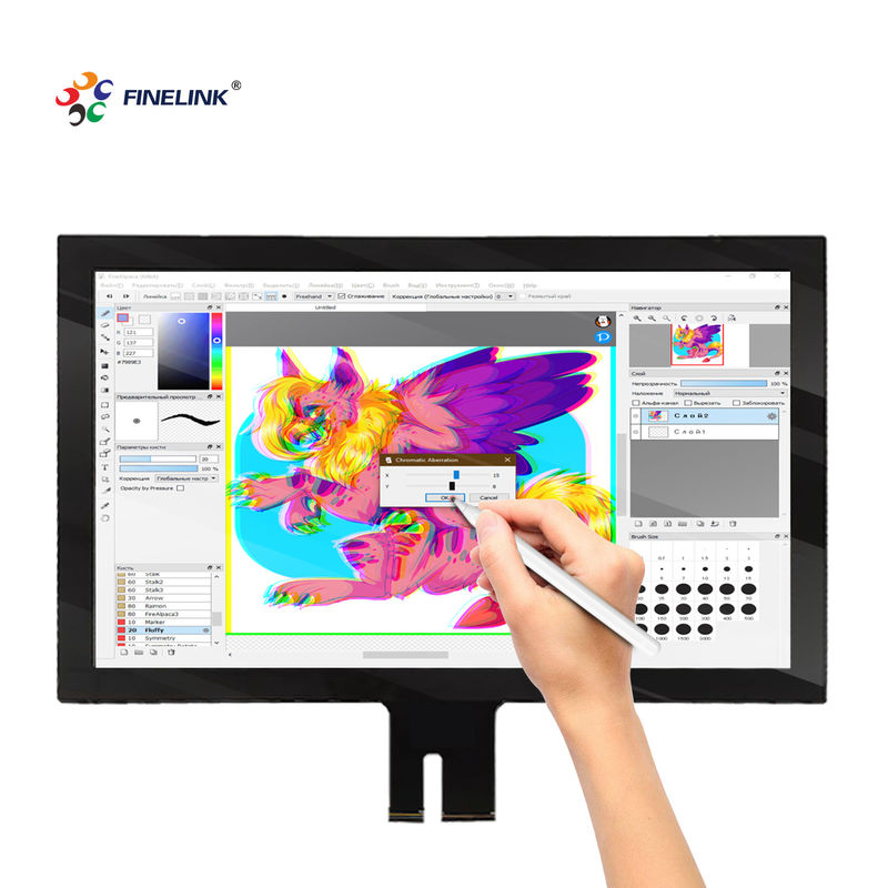 19.5 Zoll G G Multi Touch Custom IIC USB PCAP-Bildschirm mit Multi Point Touch