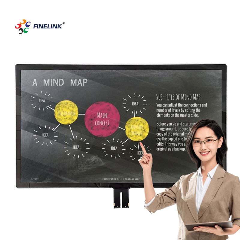 Multi Point Touch 55 Zoll G G Touch Panel mit großem LCD und Glasglas FPC IC