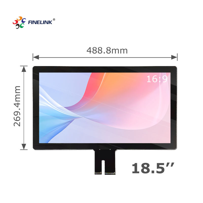 3mm direkt verifizierter, benutzerdefinierter Multi-Input-Touchscreen 178° Blickwinkel 250x428mm Sensor OD