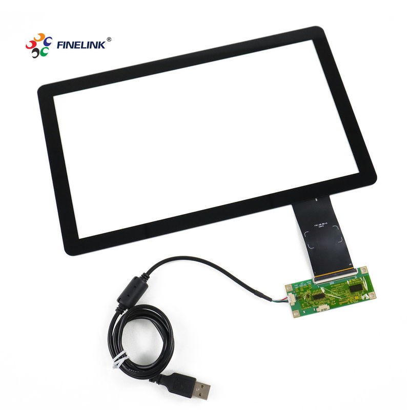Multi-Touch-Kustomgröße IP65 wasserdicht PCAP-Touch-Panel mit 10-Punkte-Touch-USB/RS232/IIC-Schnittstelle