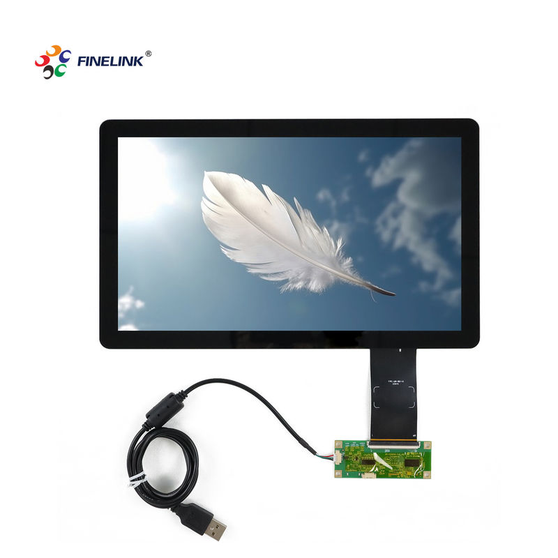 11.6'' Wasserdicht USB/IIC/RS 232 PC Kapazitives Touchpanel 7H Härte R10 Sensor IK10 Objektiv VA 257*146mm