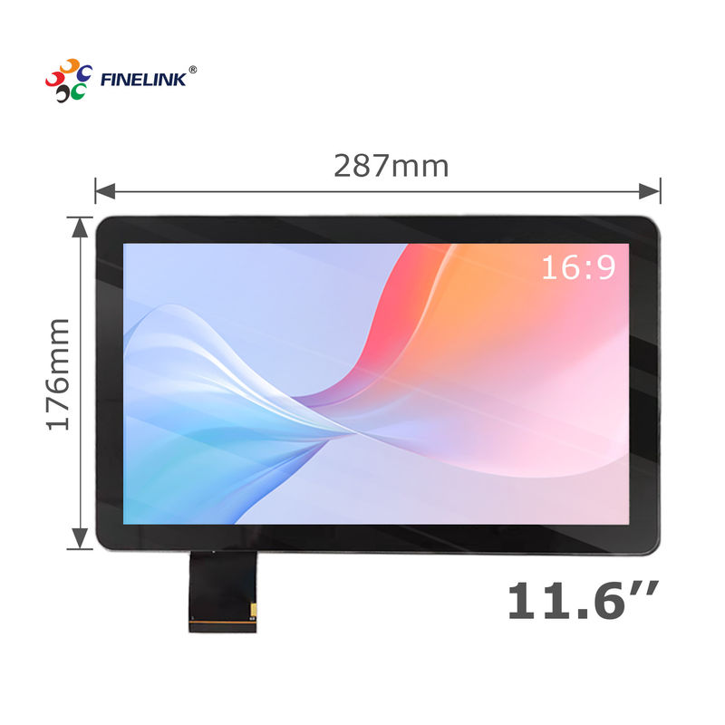 Multi-Touch-Kustomgröße IP65 wasserdicht PCAP-Touch-Panel mit 10-Punkte-Touch-USB/RS232/IIC-Schnittstelle