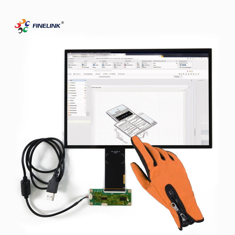 Wasserdichtes, kapazitives Touchscreen, medizinisches Display mit 10,1