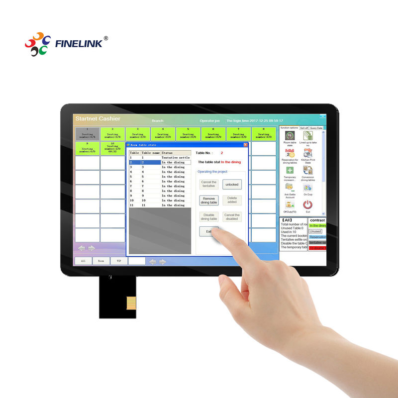 15.6 Zoll Multifunktions-Touch-Panel für POS-Monitor Kapazitiver Touchscreen
