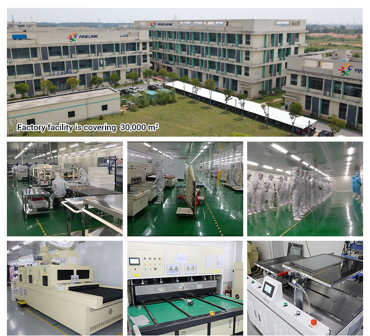7 10.1 12.3 15.6 17 21.5 27 32 Zoll Kapazitäts-Touch-Panels für industrielle und medizinische Verwendung mit wasserdichtem Touch