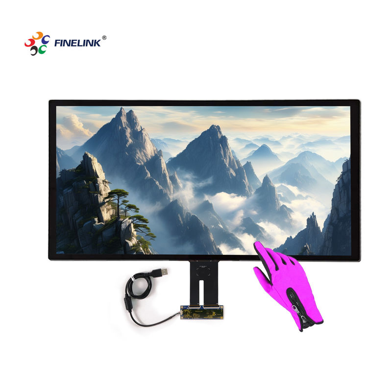 Custom Größe 7 10.1 13.3 15.6 19 21.5 24 32 Zoll PCAP Touch Screen Overlay Kit mit wasserdichtem Multi-Touch für Kiosk